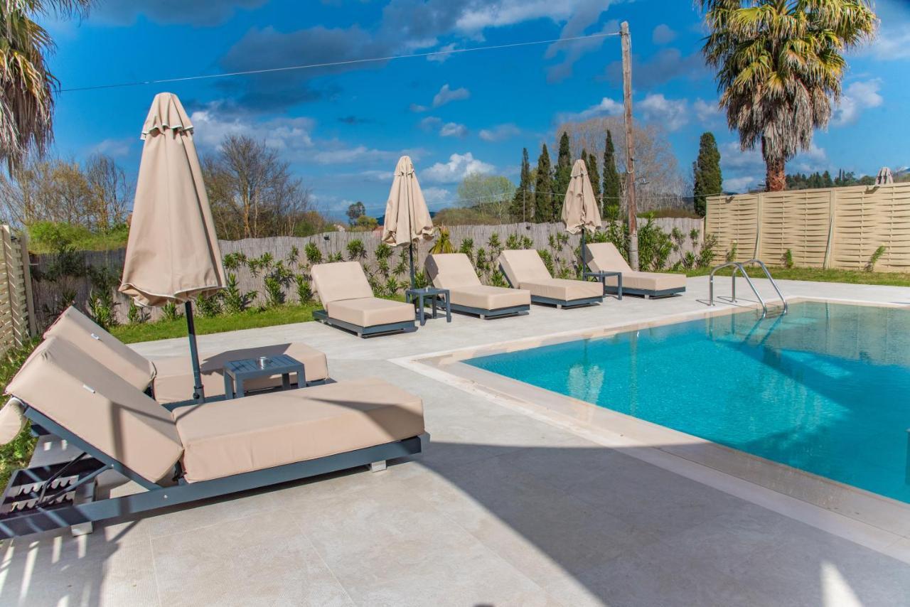 My Corfu Luxury Villa With Private Pool Σιδάρι Εξωτερικό φωτογραφία